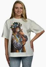 Long T-shirt SYVAK Cozy Nook L-XL White (61077d)