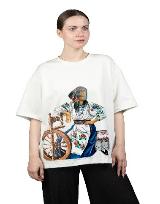 Long T-shirt SYVAK Pralya L-XL White (61122d)