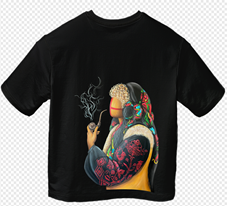 Long T-shirt SYVAK Ladanna L-XL Black (61088d)