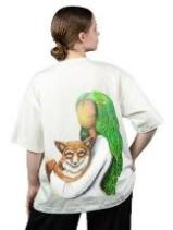 Long T-shirt SYVAK Gentle L-XL White (61085д)