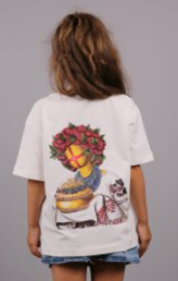 Children's T-shirt SYVAK Hostynna 146-152 white (60915)