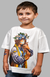 Children's T-shirt SYVAK Cozy 146-152 white (60923)