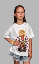 Children's T-shirt SYVAK Radiant 146-152 white (60971)