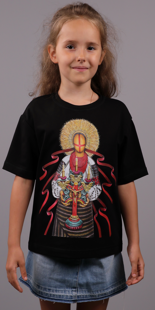 Children's T-shirt SYVAK Radiant 146-152 black (60975)