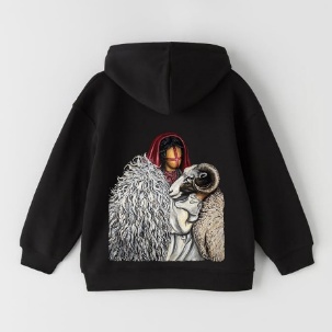 Hoodie SYVAK Mountain Blood size 50 black (61254)