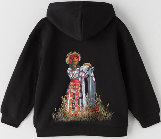 Hoodie SYVAK Koloska size 50 black (61260)