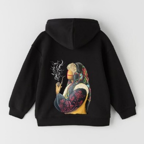 Hoodie SYVAK Ladana size 50 black (61262)