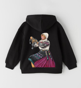 Hoodie SYVAK Mother's Treasures size 50 black (61318)