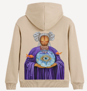 Hoodie SYVAK Voice of Water size 50 beige (61324)