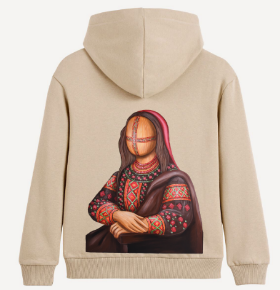 Hoodie SYVAK Motanka Art size 50 beige (61344)